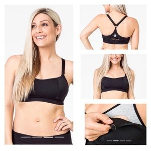 NWT Cadenshae Fit2feed Maternity Activewear and Nursing Bra